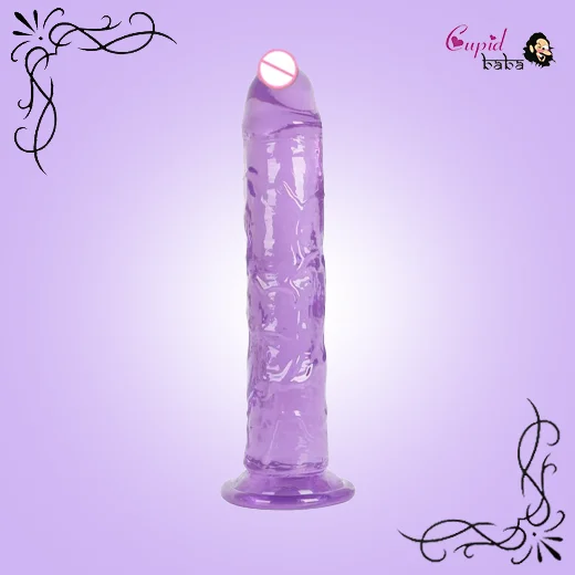 Erotic Soft Jelly Anal Dildo Realistic Penis
