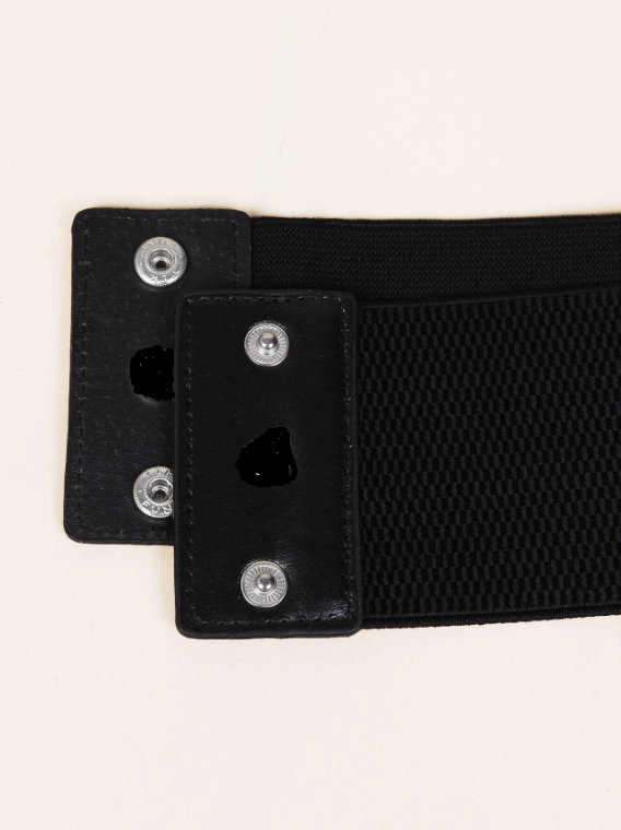 Fetish Necklac 4 Ring Out Wide Belt