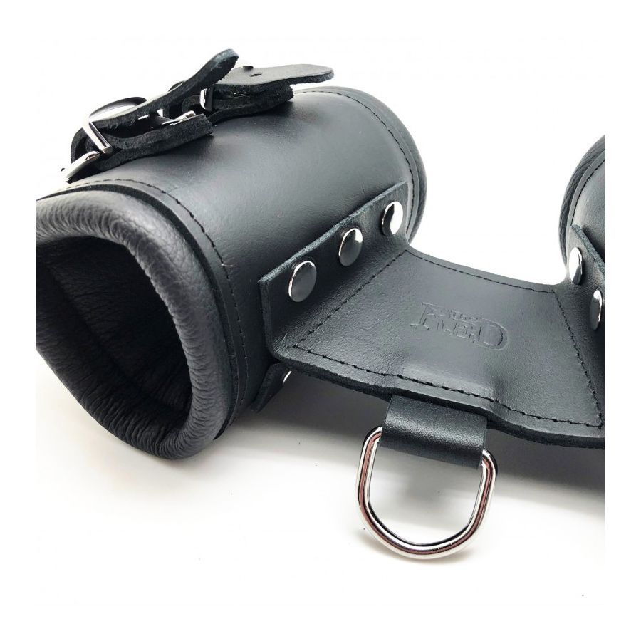 Faux Leather Handcuffs