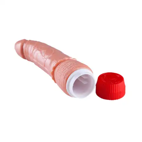 7 Inch Skin Soft Jelly Rubber Female Masturbation Vibrator Dildo