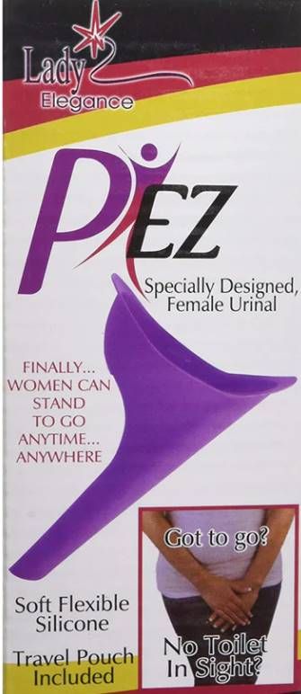 Pez Portable Female Travel Standing Pee Urinal Device
