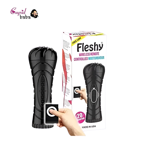 Fleshy Men Masturbator With Remote Egg