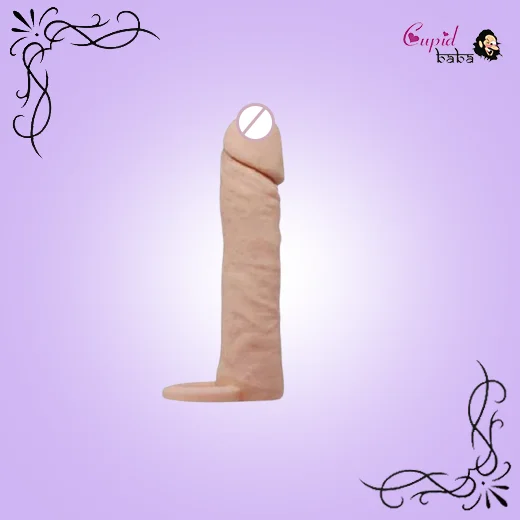 Flexible Soft Penis Sleeve With Cock Ring