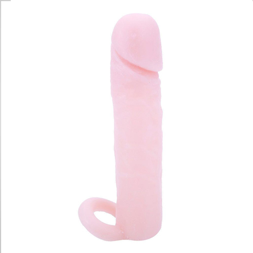 Flexible Soft Penis Sleeve With Cock Ring