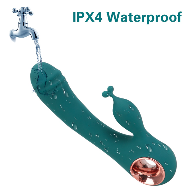 10 Frequency Dildo Rabbit Vibrator G Spot Clitoris Stimulation Vaginal Anal Massager