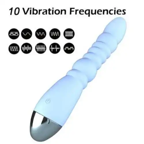 Thread Massager G Spot Vibrator Clitoris for Women Vagina Stimulator USB Rechargeable
