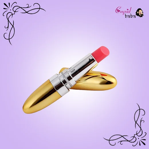 Golden G-spot Mini Bullet Lipstick Vibrator