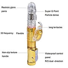 Golden Jack Rabbit Vibrator