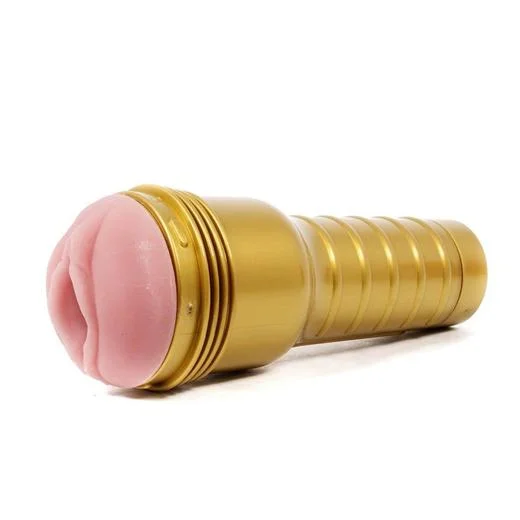 Golden Masturbator For Men with Suction Cup