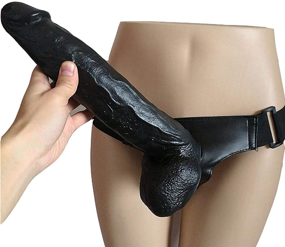 Huge Realistic 11-Inch Dildo Strong Suction Cup with Belt