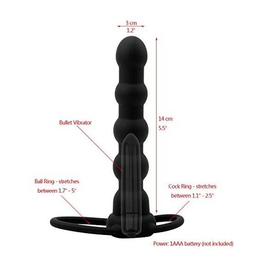 Hand-Free Male Prostate Massage Anal with penis sleeve