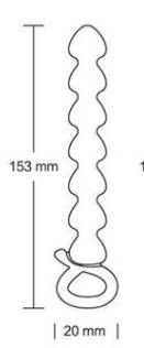 Heart Shape Anal beads