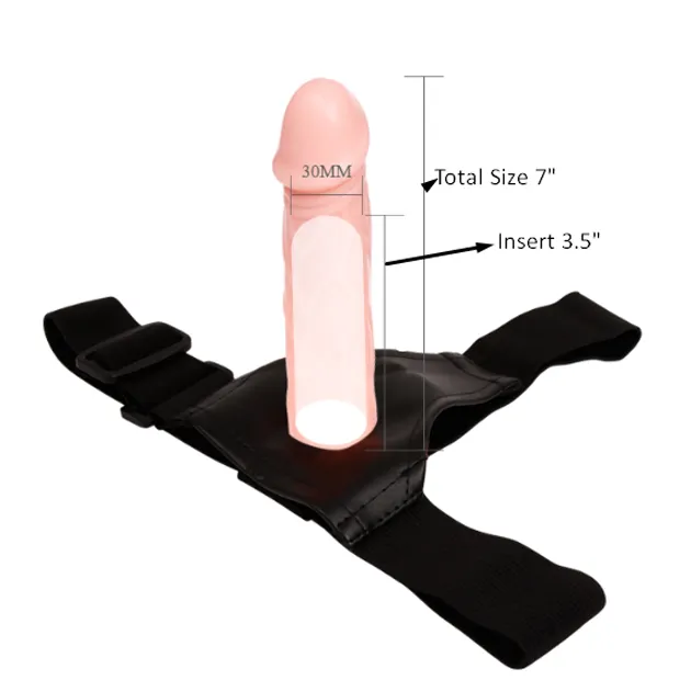 Hollow Strap on Dildo Without Balls