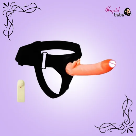 Hollow Strap-on Dildo with Attached Vagina