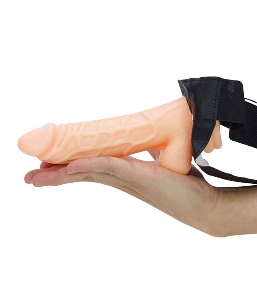Hollow Strap on Dildo With Vibration & Balls