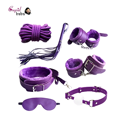 Hot 7 Pcs BDSM Bondage Set Kit