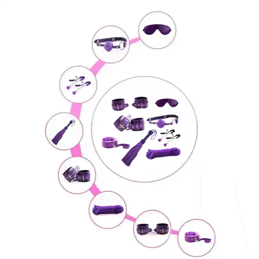 8 Pcs BDSM Bondage Set Kit