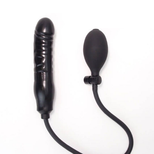 Inflatable Dildo Pump Penis Cock Anal Sex Toy