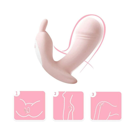 Invisible Wear Butterfly Remote Control Panty Vibrator