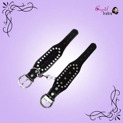 Kinky Black Handcuff Couple Cosplay