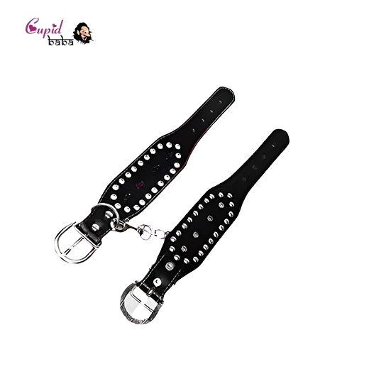Kinky Black Handcuff Couple Cosplay