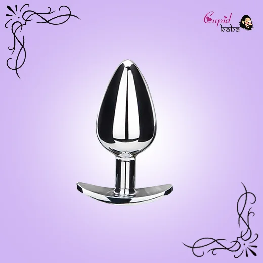 Large Metal Anchor Butt Plug
