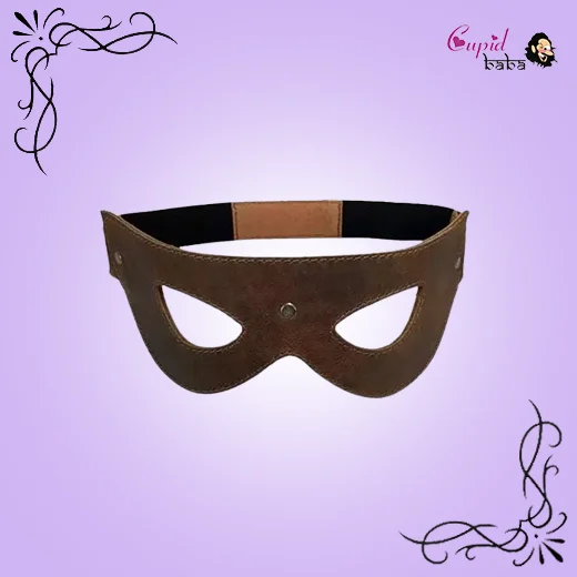 Leather Eye Mask Handmade