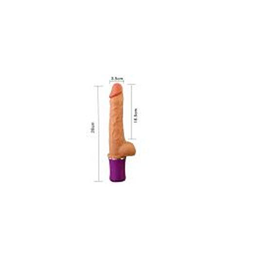 Vibrating Realistic Dildo -USB Magnetic Charging
