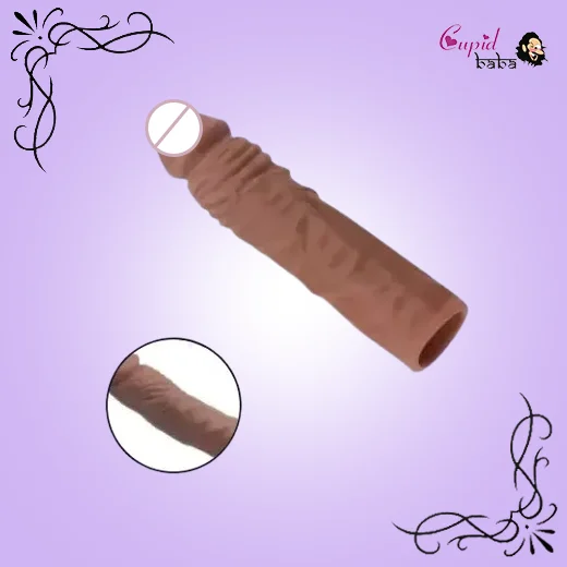 Male Penis Girth Enhancer Reusable Sleeve