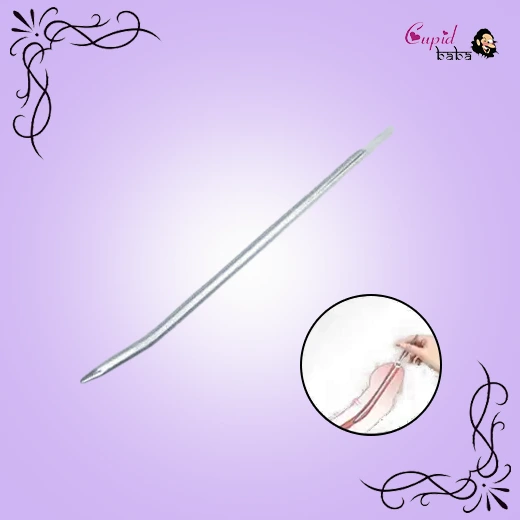 Male Stainless Steel Long Urethral Dilator Penis Plug