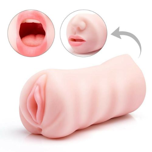 Male Masturbator Toy Double End