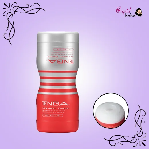 Masturbation Dual Hole Cup For Men