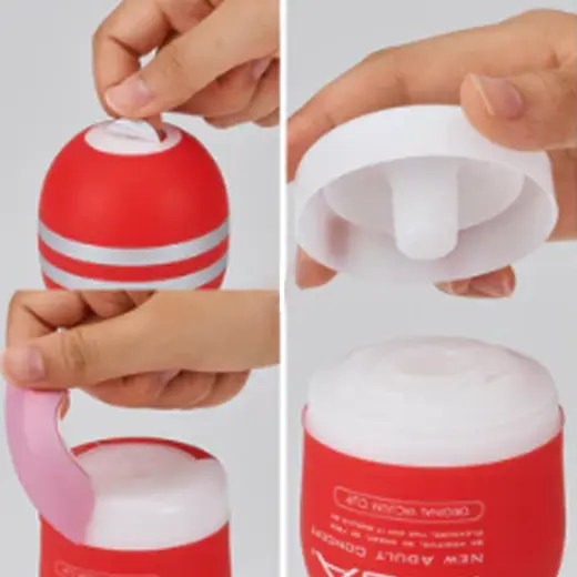 Masturbation Dual Hole Cup For Men