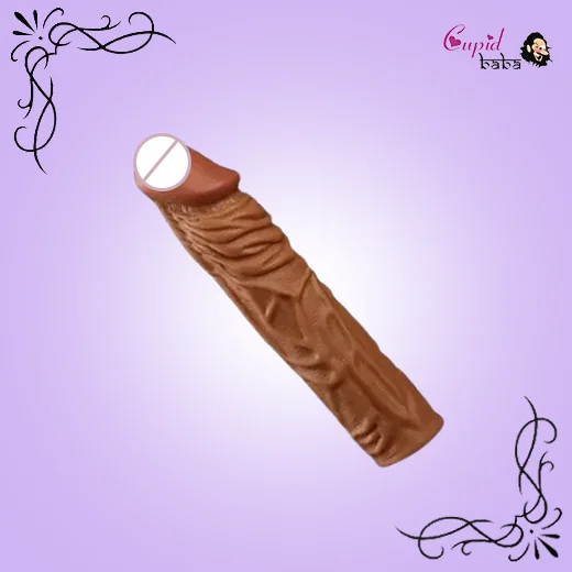 Membrane Shaped Penis Extender Cover Sleeve