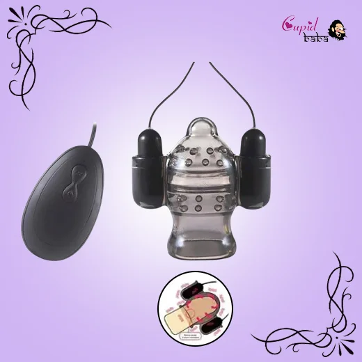 Men Delay Ejaculation Penis Double Vibrator