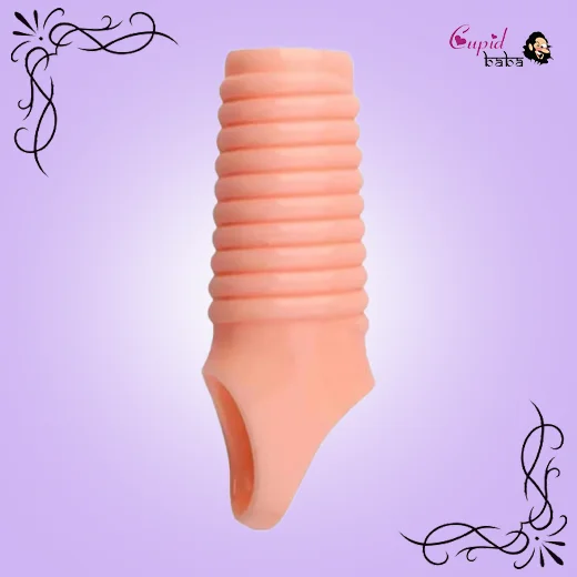 Men Penis Lock Ring Thread Condom