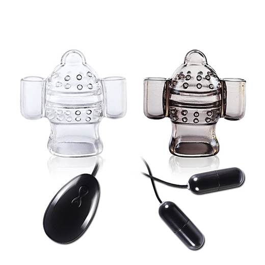 Men Delay Ejaculation Penis Double Vibrator