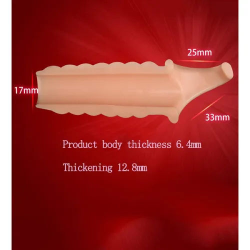 Men Penis Lock Ring Thread Condom