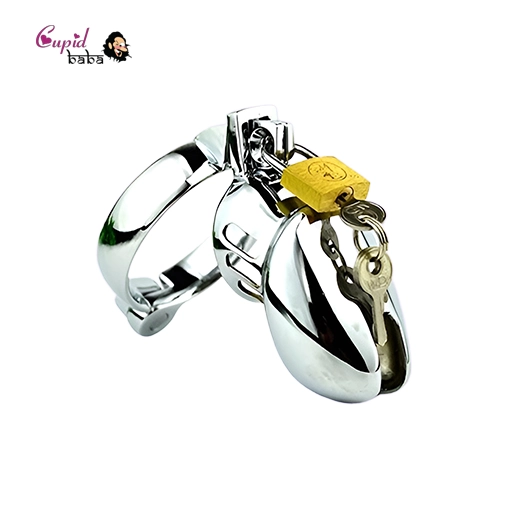 Metal Chastity Adjustable Cock Cage for Men Restraints Erection
