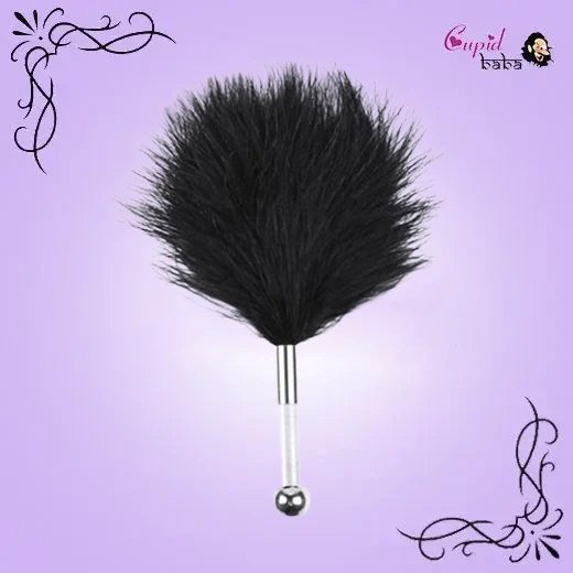 Mini Steel Ball Anal Butt Plug Feather Tail