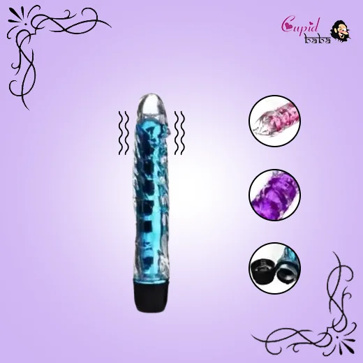 Multi Speed Soft Jelly Stick Vibrator
