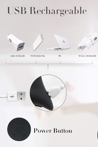 Multi Freq G Spot Dual Motor Wireless Remote USB Vibrator Prostate Massager