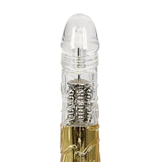 8 Speed Rotating Golden Vibrator for Female