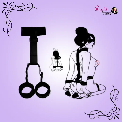 Neck Collar To Handcuff Wrists Behind Back Restraint