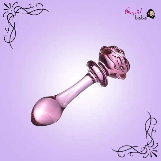 New Style Crystal Anal Plug Female Sex Toys, Penis G-Spot Glass Dildo