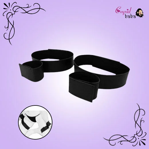 Nylon Bondage Handcuff Wrist & Ankle Cuffs Kit