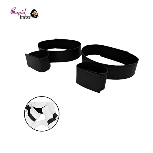 Nylon Bondage Handcuff Wrist & Ankle Cuffs Kit