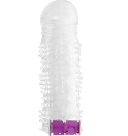 Penis Crystal Sleeve With Vibrating Bullet