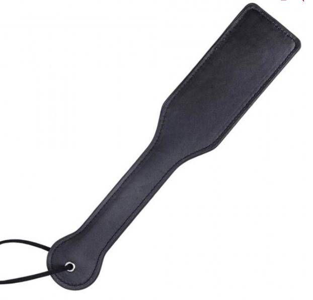 Adult Game PU Leather Hand Shank Whip (Pink /Black)