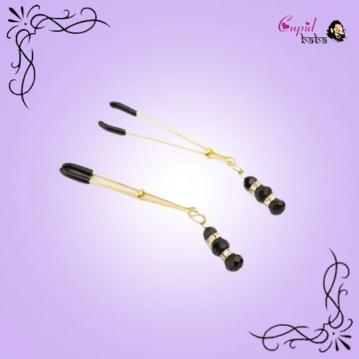 Pair of Golden Nipple Clamps